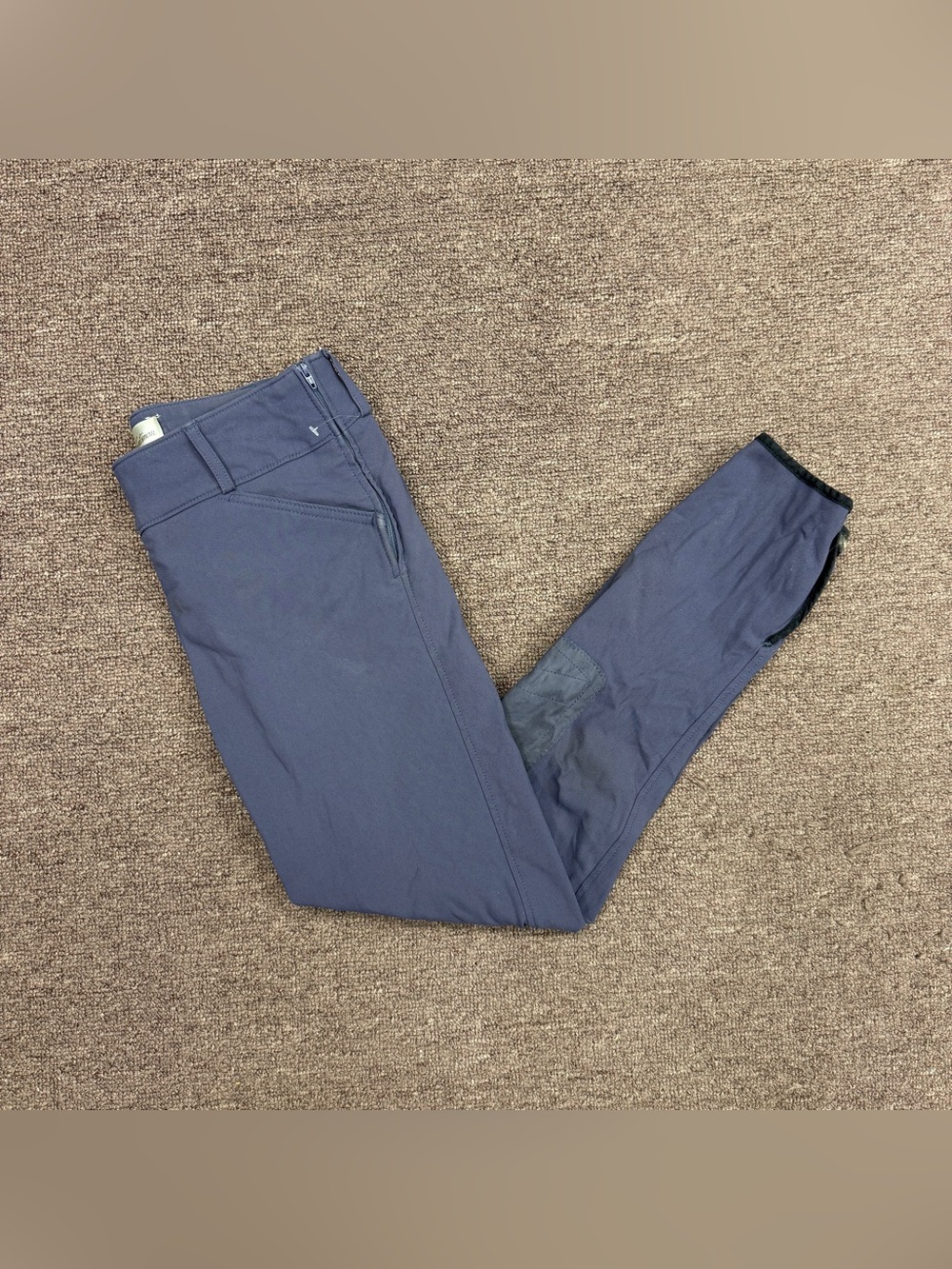 Women’s Size 28R Purple Tailored Sportsman Knee Patch Horseback Riding Breeches